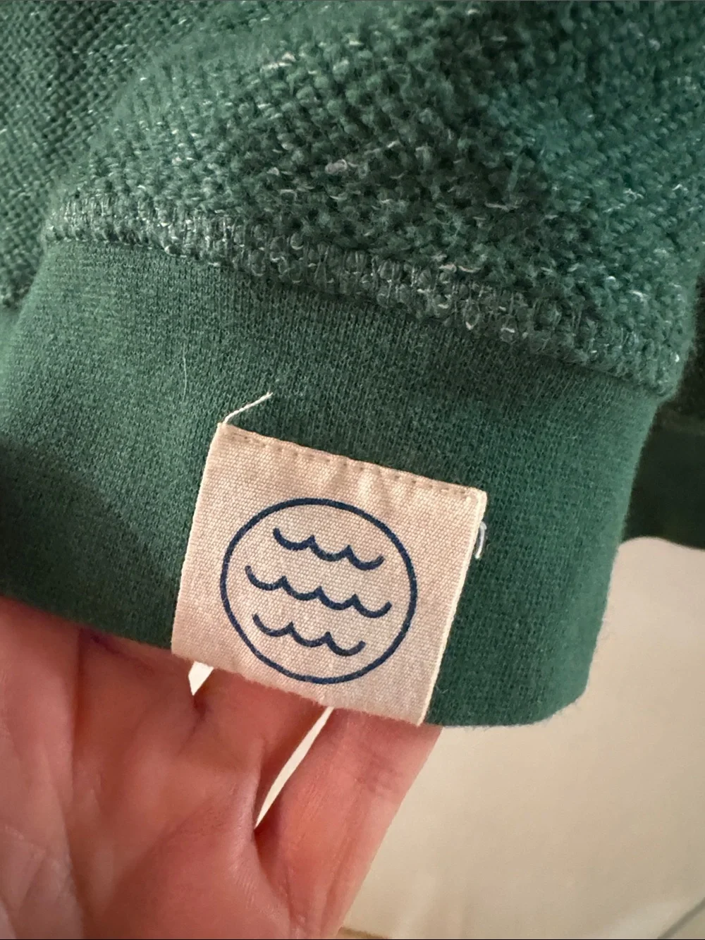 Unisex Green Crewneck Sweater